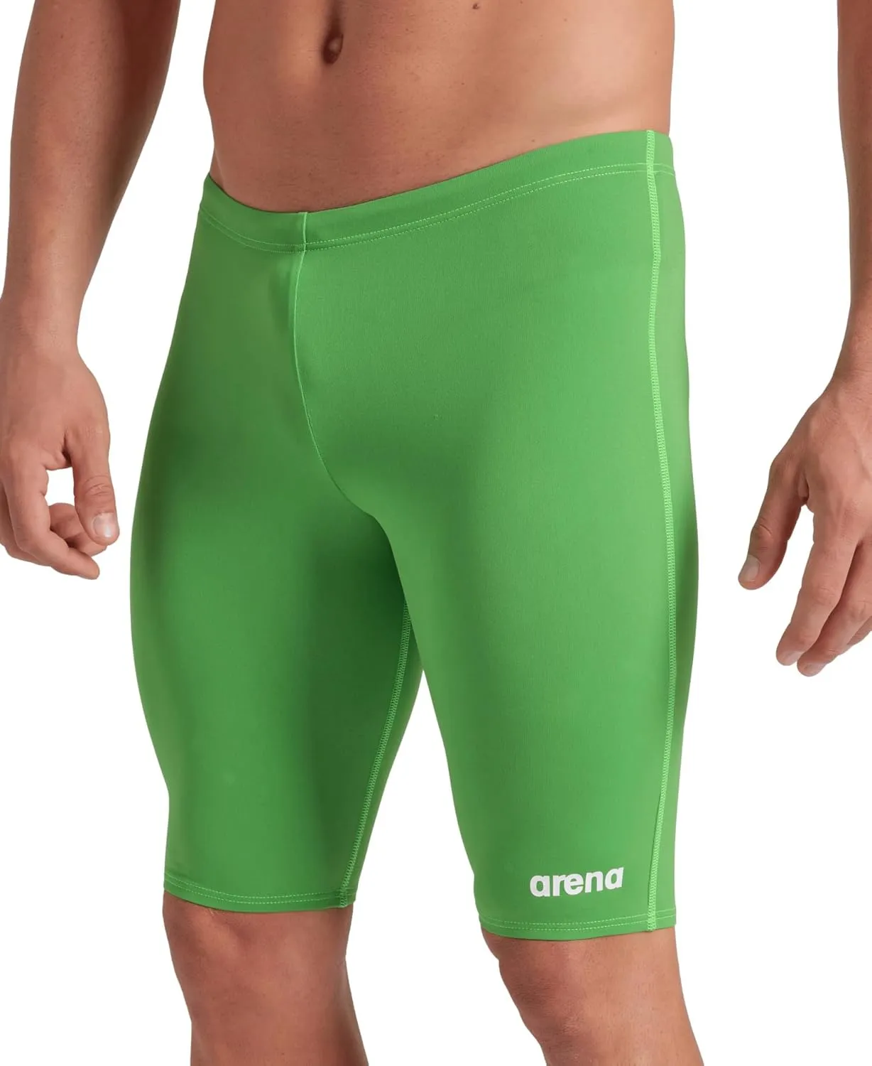 ARENA Men's Team Colors Solid Swim Jammer MaxLife Athletic Swimwear Pool Training Swimsuit Competitive Swimming Bathing Suit