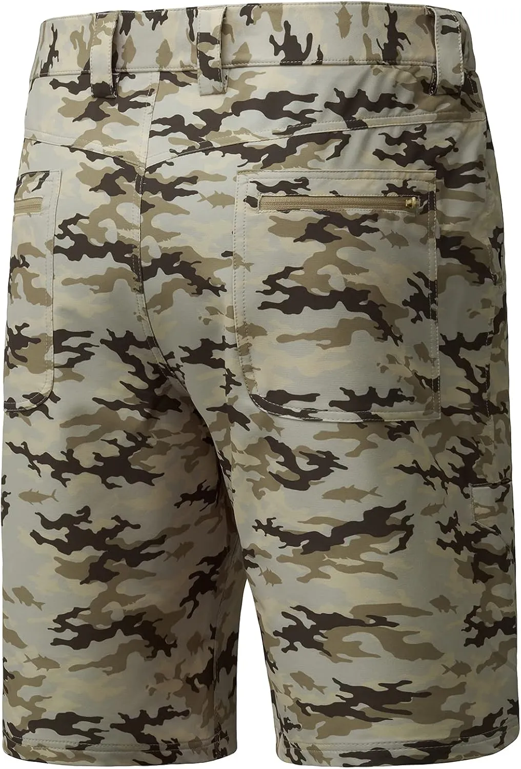 BASSDASH 10.5?? Mens Fishing Cargo Shorts Quick Dry UPF 50  Water Resistant FP01M