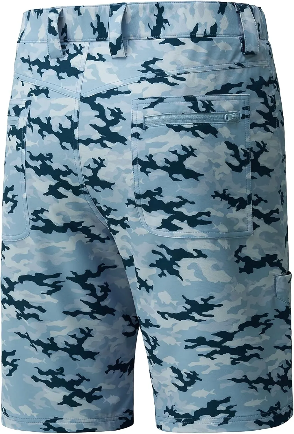 BASSDASH 10.5?? Mens Fishing Cargo Shorts Quick Dry UPF 50  Water Resistant FP01M