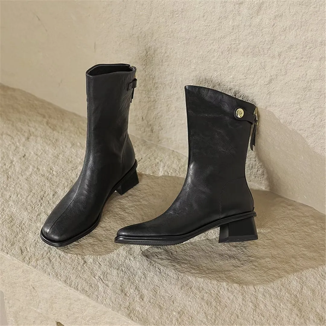 CrocMajestic Zippered Sheepskin Boots