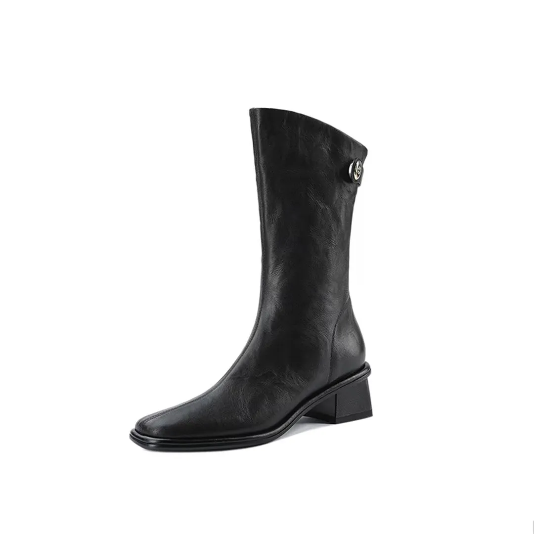 CrocMajestic Zippered Sheepskin Boots