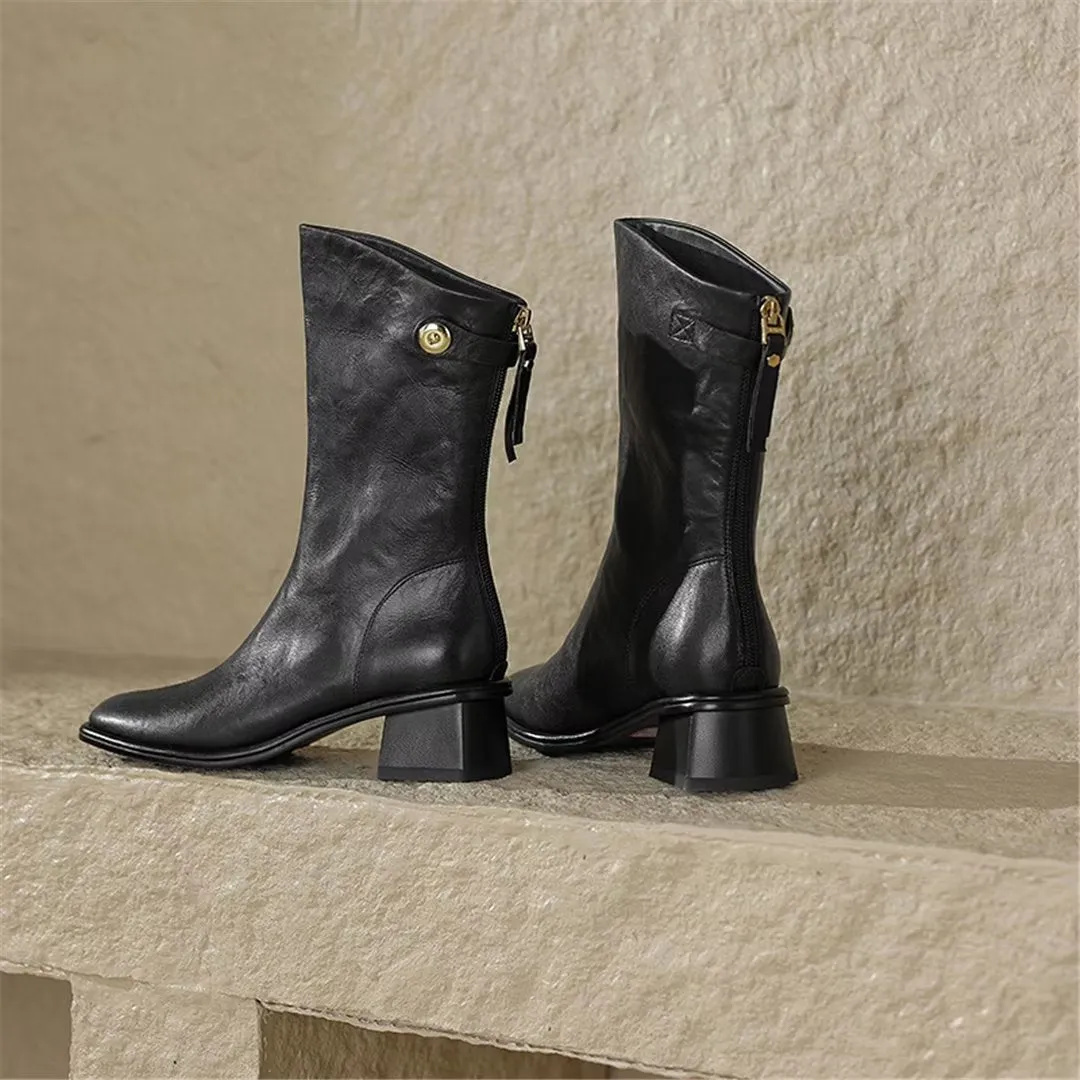 CrocMajestic Zippered Sheepskin Boots