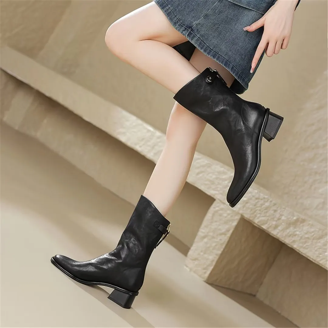 CrocMajestic Zippered Sheepskin Boots
