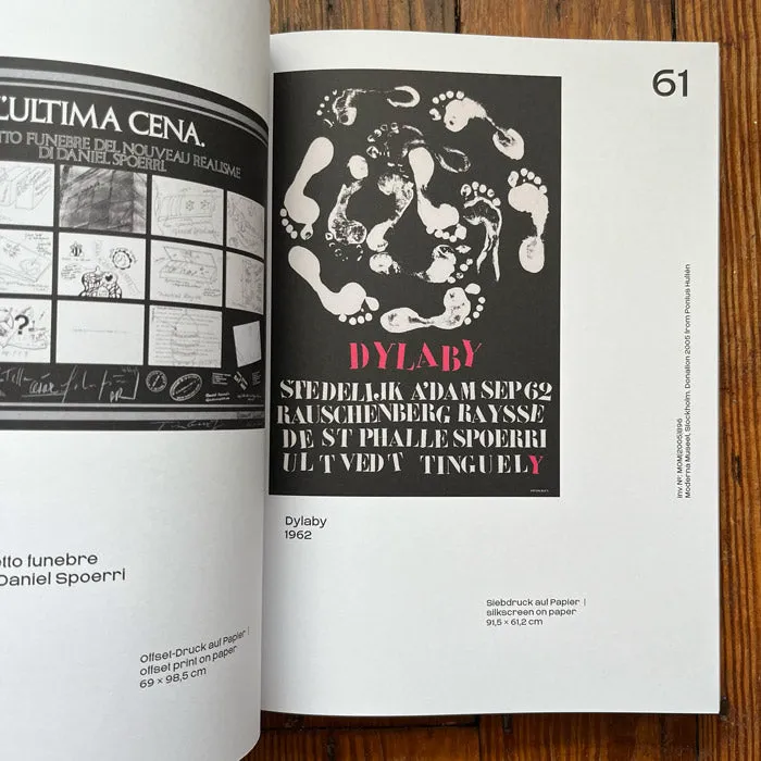 Daniel Spoerri art book (discounted)