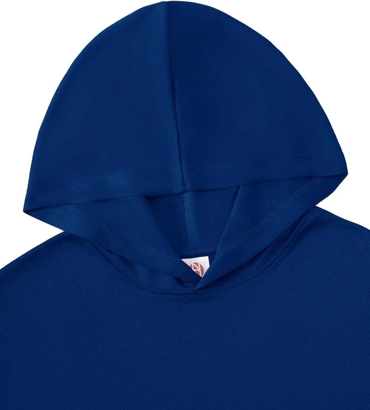 Facitisu Men Long Sleeve Tee Shirts with Hooded 5 Pack Athletic Pullover Dry Fit Sweatshirts Gym Hoodies