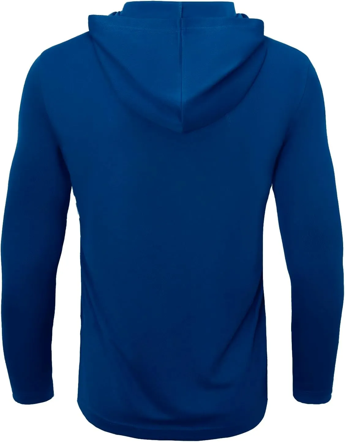Facitisu Men Long Sleeve Tee Shirts with Hooded 5 Pack Athletic Pullover Dry Fit Sweatshirts Gym Hoodies