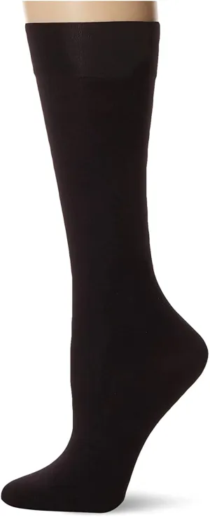 HUE womens Soft Opaque Knee High Socks (Pack of 3)