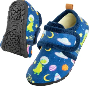 Kids House Slippers Toddler Home Shoes Cozy Lightweight Non-Slip Slippers Socks for Infant Little Boys Girls