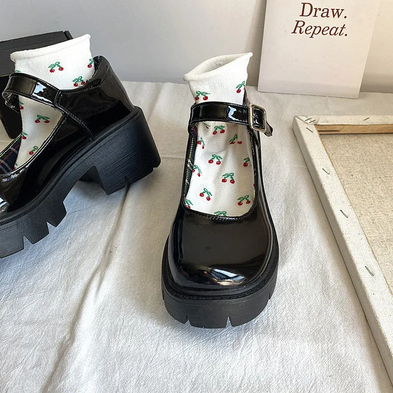 Preppy Platform Shoes