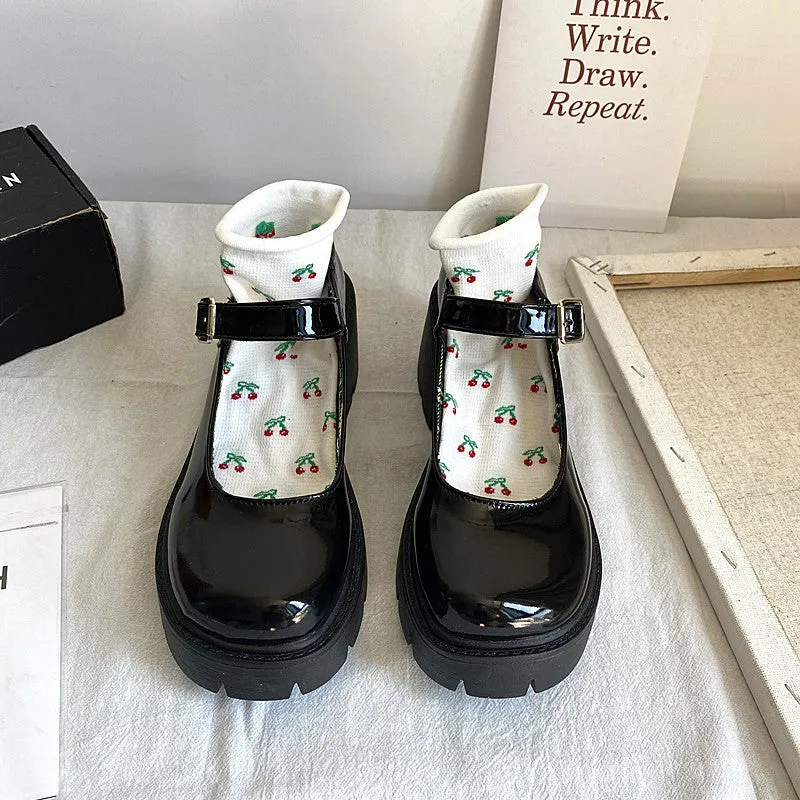 Preppy Platform Shoes
