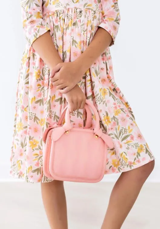 Pretty Peachy Twirl Dress