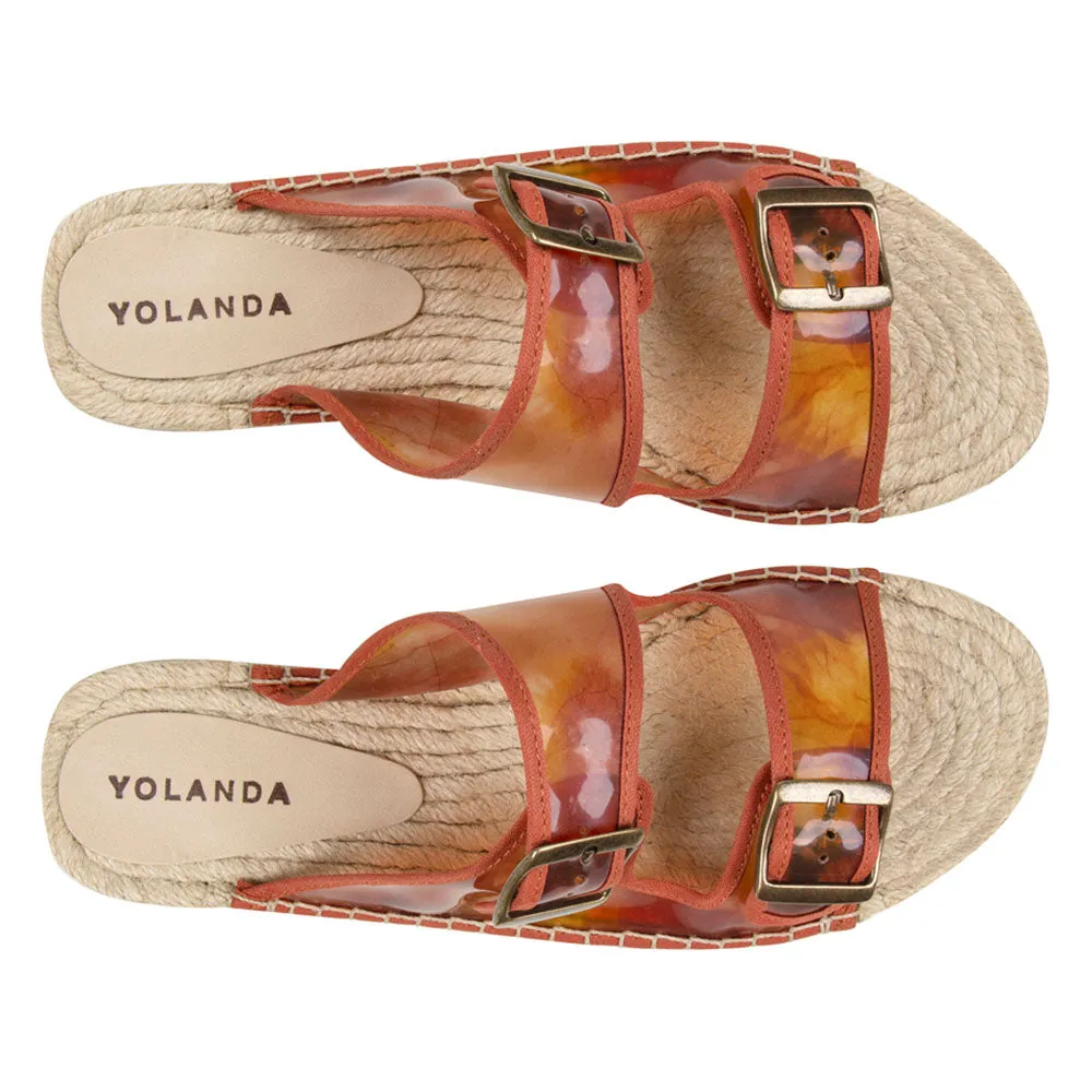 Sandália Espadrille Juanita Terracota