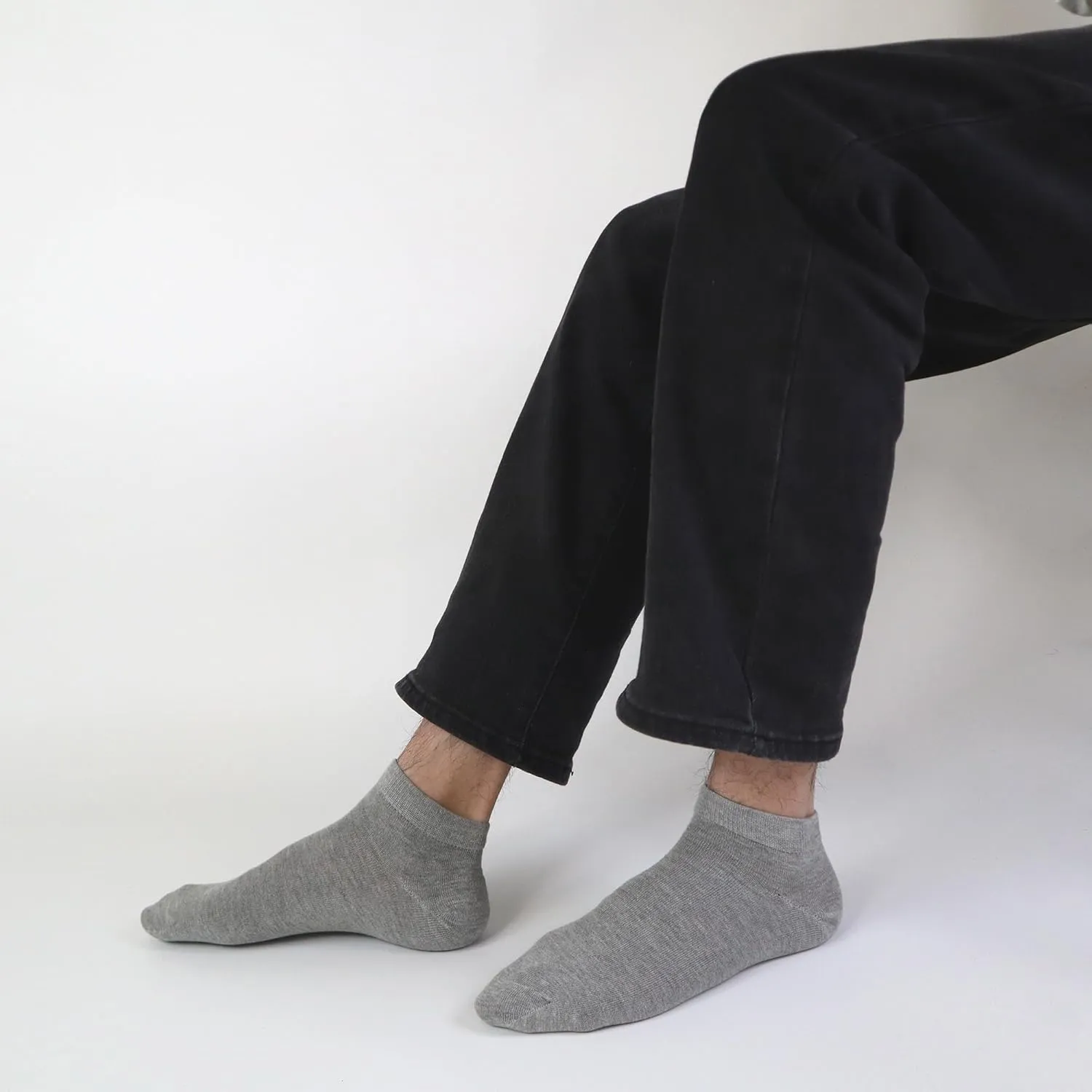 SERISIMPLE Thin Viscose Bamboo Low Cut Ankle Socks Men Breathable Sock Comfort Cool Softy Lightweight Sock 5 Paris
