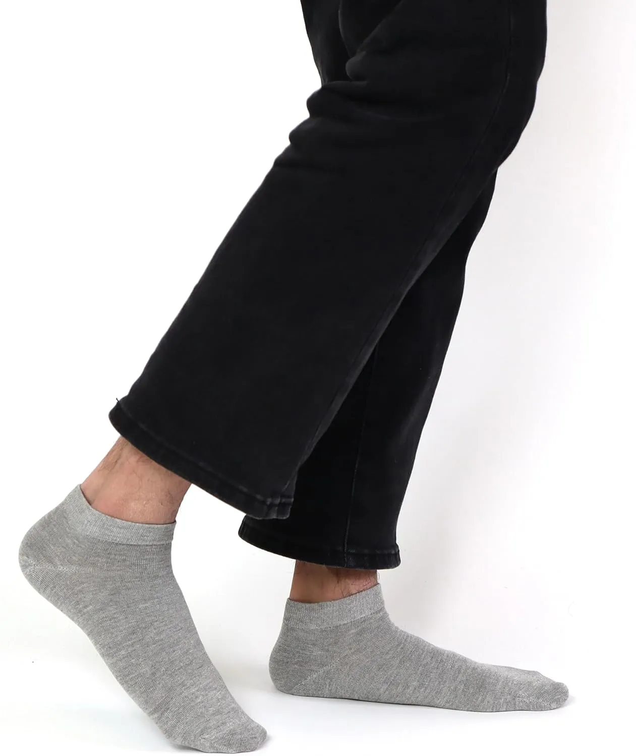 SERISIMPLE Thin Viscose Bamboo Low Cut Ankle Socks Men Breathable Sock Comfort Cool Softy Lightweight Sock 5 Paris