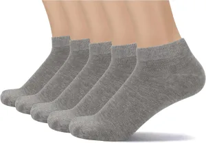 SERISIMPLE Thin Viscose Bamboo Low Cut Ankle Socks Men Breathable Sock Comfort Cool Softy Lightweight Sock 5 Paris