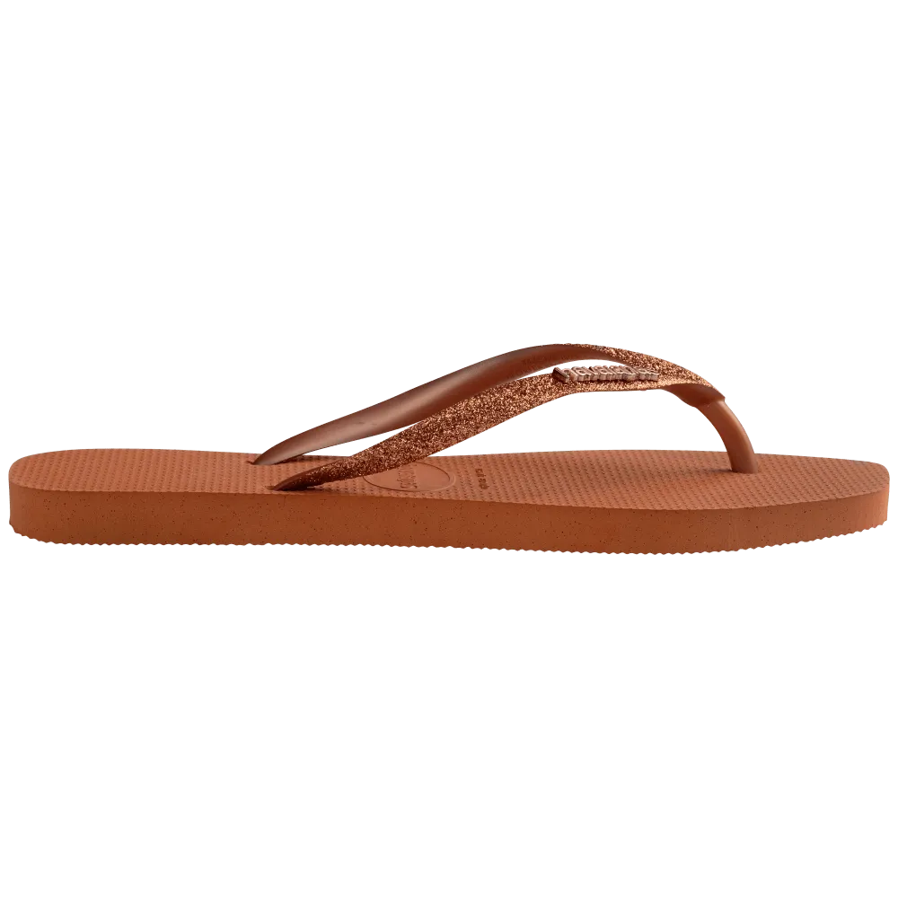 Slim Square Glitter Flip Flop