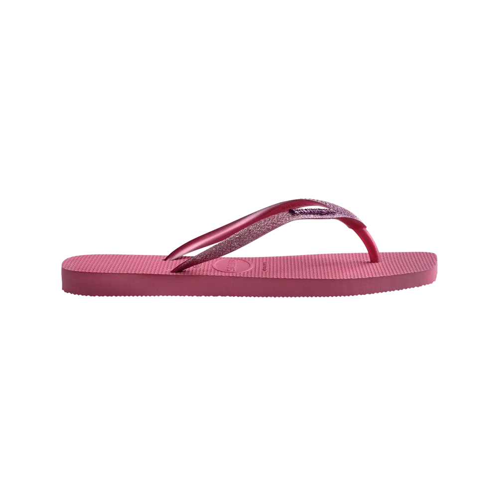 Slim Square Glitter Flip Flop