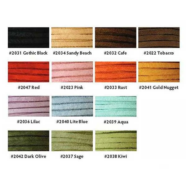 Sof-Suede Lace 3/32" - By The Yard