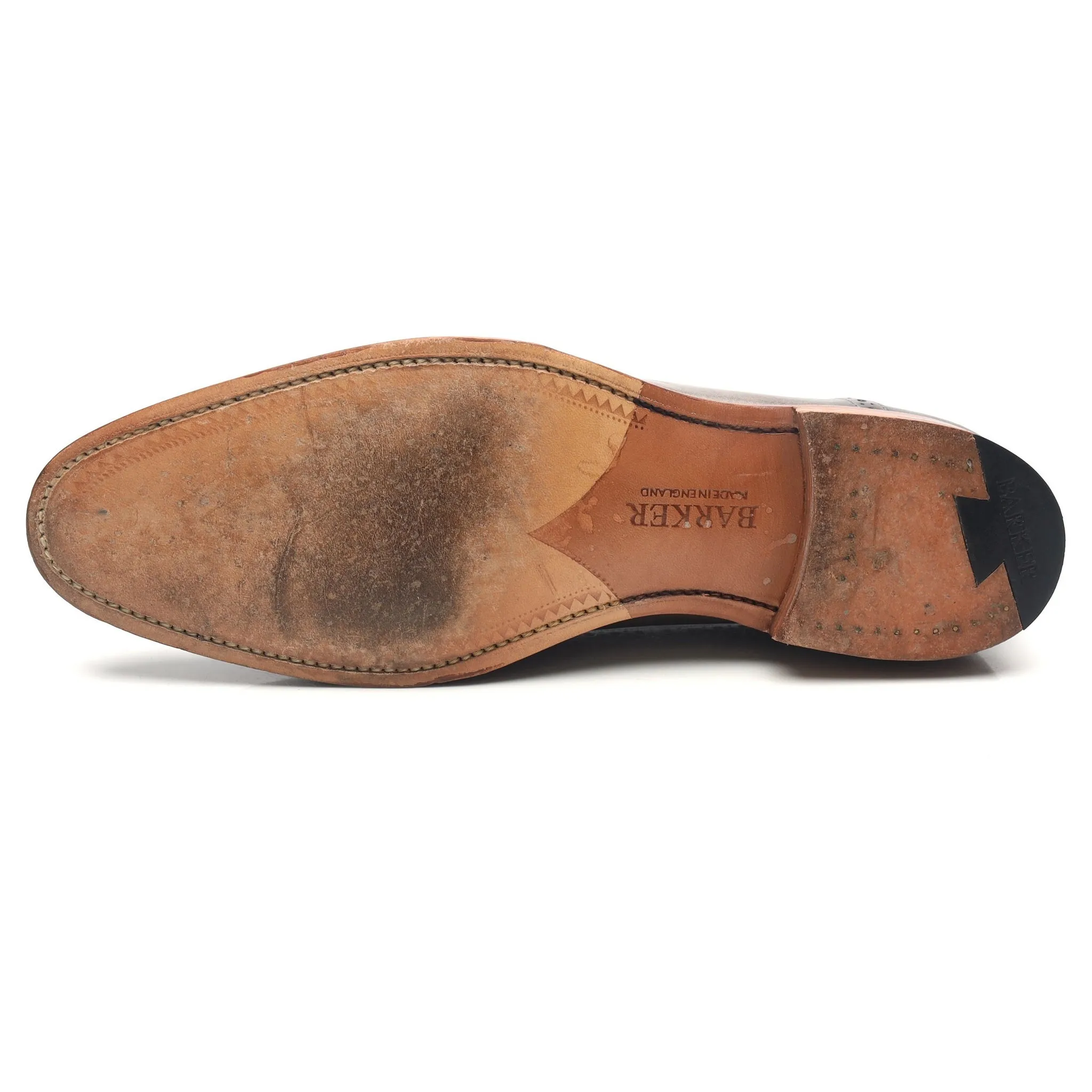 'Valiant' Grey Leather Brogues UK 9 F