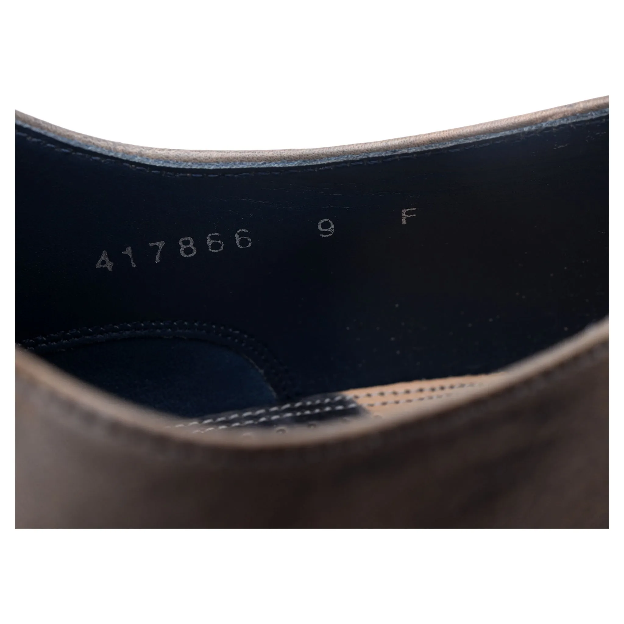 'Valiant' Grey Leather Brogues UK 9 F